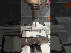 Mecanizado CNC con PTFE de Teflón a medida 0,05 mm Polido