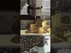 HPB61 Partes mecanizadas de latón HPB59, H68 Componentes girados CNC de latón