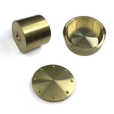 Piezas de latón mecanizadas con CNC de alta precisión