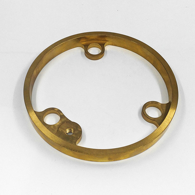 Partes mecanizadas de cobre CNC personalizadas para necesidades industriales