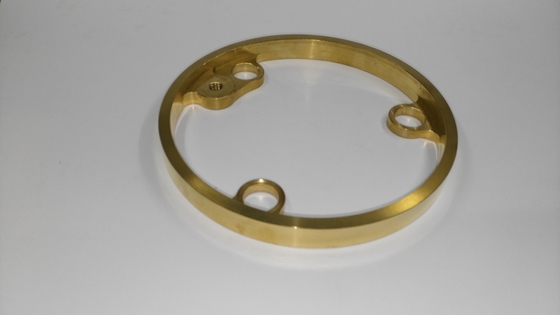 Partes mecanizadas de cobre CNC personalizadas para necesidades industriales