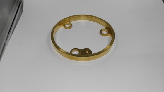 Partes mecanizadas de cobre CNC personalizadas para necesidades industriales