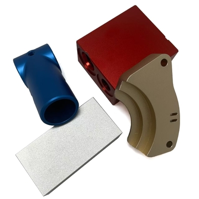Mecanizado CNC de piezas de aluminio anodizado para la industria