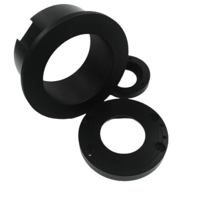 Piezas POM negras perfecta opción para el mecanizado de giro