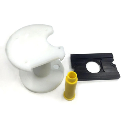 Partes de Delrin coloreadas de fresado CNC personalizadas para la producción precisa