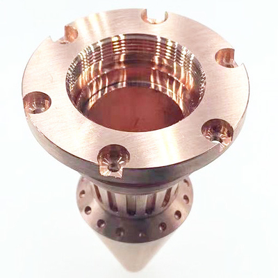 5 piezas trabajadas a máquina cobre C11000 C12000 C12000 C36000 del CNC de AXIS